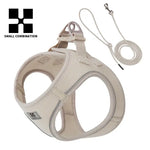Harnais réfléchissant réglable pour chien - Beige / XXXS