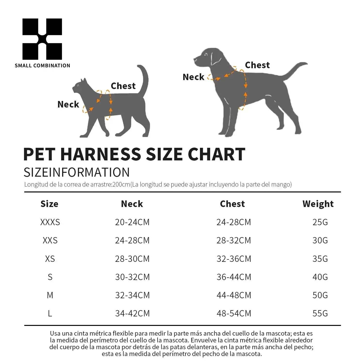 Harnais réfléchissant réglable pour chien