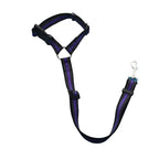 Harnais pour chien réglable de couleur unie - Purple / korea