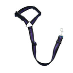 Harnais pour chien réglable de couleur unie - Purple / korea