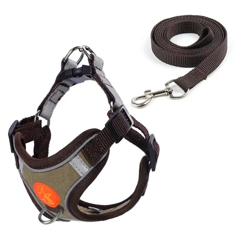 Harnais réglable et respirant - Coffee / L 7-10kg / United States