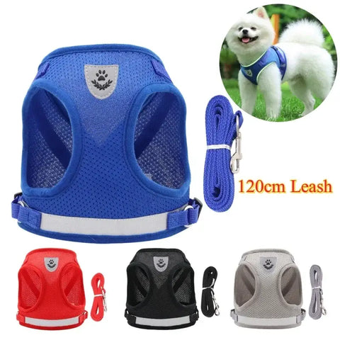 Harnais réglable pour chien et chat