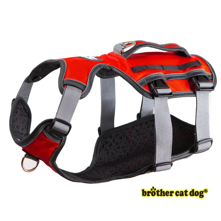 Harnais réglable pour chiens - red / S