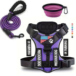 Harnais souple Oxford pour animaux de compagnie - Purple / XS（old）
