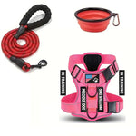 Harnais souple Oxford pour animaux de compagnie - Rose Red / M
