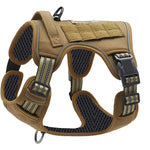 Harnais tactique confortable pour chien - Dark Khaki / XL
