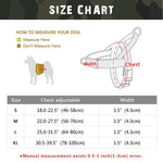 Harnais tactique militaire pour chien