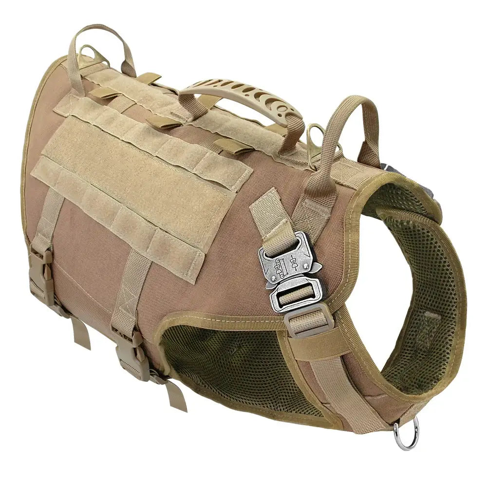 Harnais tactique pour chien - Blank Khaki Harness / Chest 55-80cm