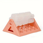 Interactive Dog Food Dispenser Toy - Puzzle Feeder with Leak-Proof Design Slow-Feeding Design & Durable PP Material for