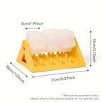 Interactive Dog Food Dispenser Toy - Puzzle Feeder with Leak-Proof Design Slow-Feeding Design & Durable PP Material for