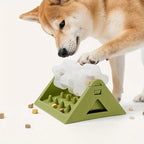 Interactive Dog Food Dispenser Toy Puzzle Feeder with Leak-Proof Design Durable PP Material & Slow-Feeding Design for