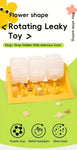 Interactive Dog Food Dispenser Toy - Puzzle Feeder with Leak-Proof Design Slow-Feeding Design & Durable PP Material for
