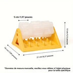 Interactive Dog Food Dispenser Toy - Puzzle Feeder with Leak-Proof Design Slow-Feeding Design & Durable PP Material for