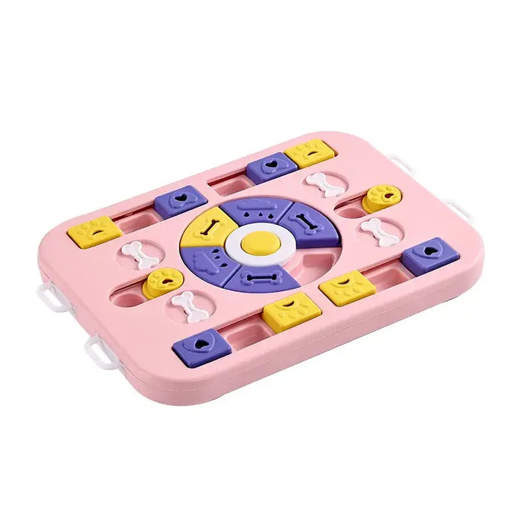 Interactive Dog Puzzle Toy for Large Medium Small Dogs and Cats 4 Ways to Play Slow Feeder Promotes Digestion Easy to