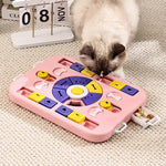 Interactive Dog Puzzle Toy for Large Medium Small Dogs and Cats 4 Ways to Play Slow Feeder Promotes Digestion Easy to