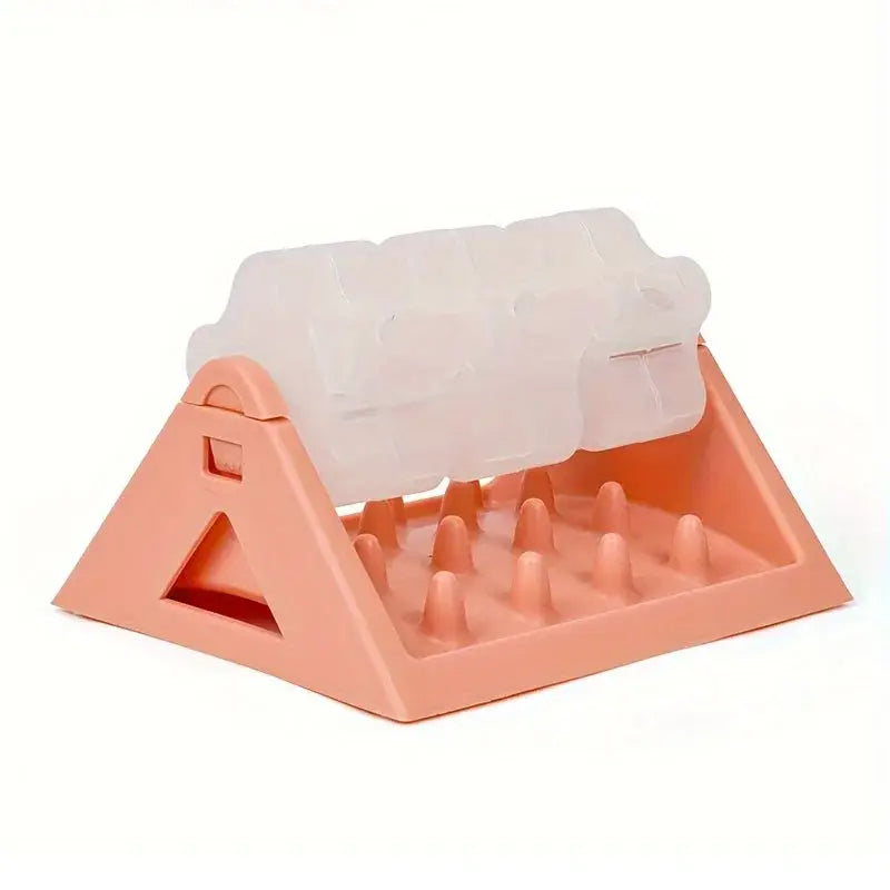 Interactive Dog Toys Food Dispenser Toy Puzzle Feeder With Leak-proof Design Slow-feeding Design Durable PP Material