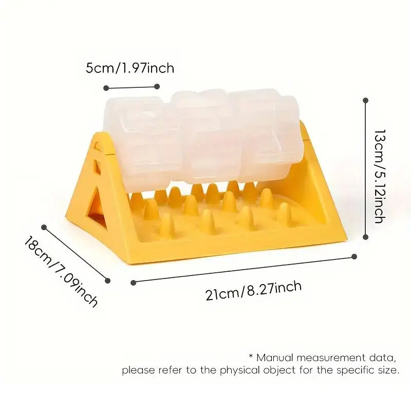Interactive Dog Toys Food Dispenser Toy Puzzle Feeder With Leak-proof Design Slow-feeding Design Durable PP Material