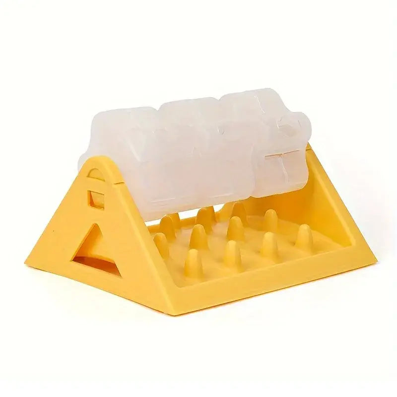 Interactive Dog Toys Food Dispenser Toy Puzzle Feeder With Leak-proof Design Slow-feeding Design Durable PP Material