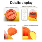 Interactive Pet Feeder Toy Foot Press Treat Dispenser Slow Feeder for Dogs Cats Stimulating Puzzle Training Toy - Pet