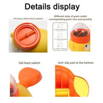 Interactive Pet Feeder Toy Foot Press Treat Dispenser Slow Feeder for Dogs Cats Stimulating Puzzle Training Toy - Pet