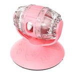 Interactive Rotating Cat Feeder Toys Slow Feeding Puzzle Toy for Indoor Cats Small/Medium Cat Having Fun Cute Food