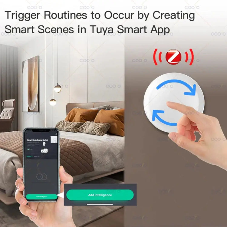 Interrupteur variateur intelligent Tuya