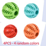 Jouet à mâcher pour le nettoyage des dents des animaux - Random Color 4pcs / China Mainland