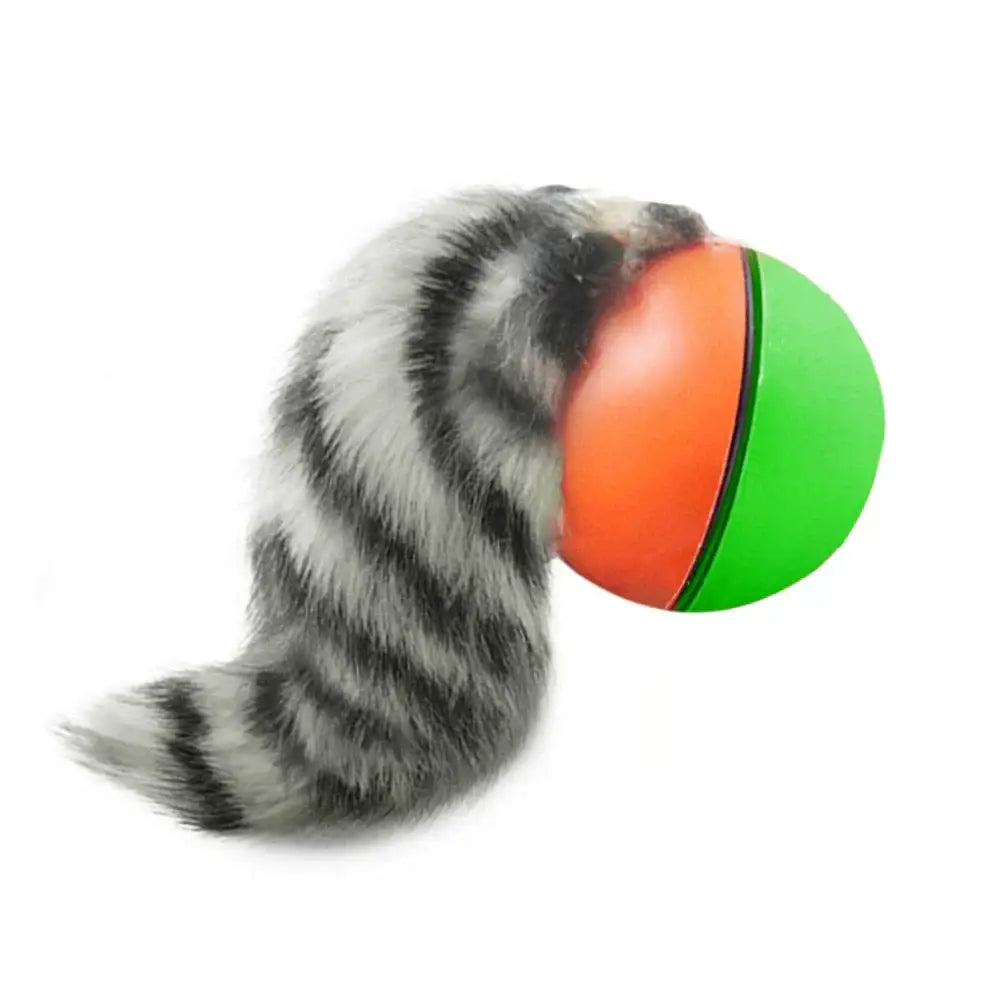 Jouet balle interactive pour chat - plastique et silicone