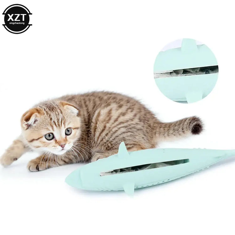 Jouet chat poisson à la menthe PawFrance