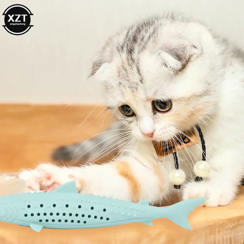 Jouet chat poisson à la menthe PawFrance