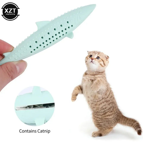Jouet chat poisson à la menthe PawFrance
