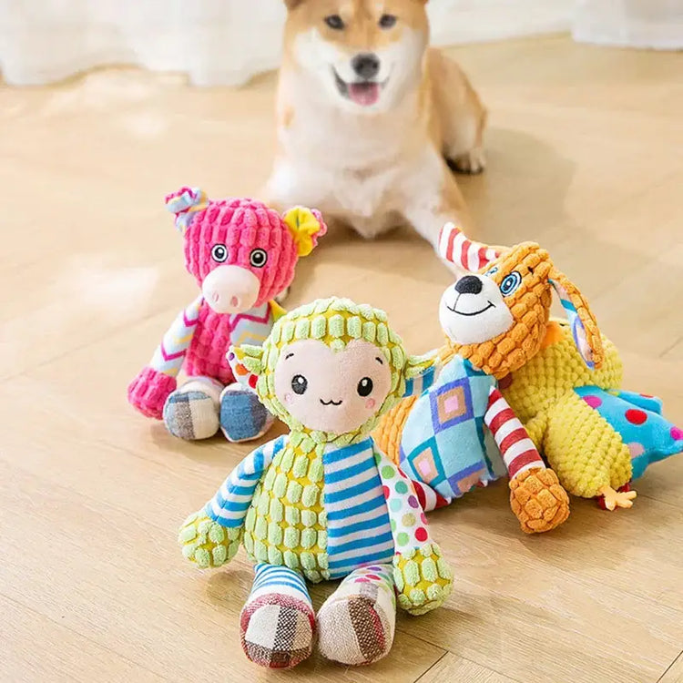 Jouet chien interactif peluche – amusant & résistant