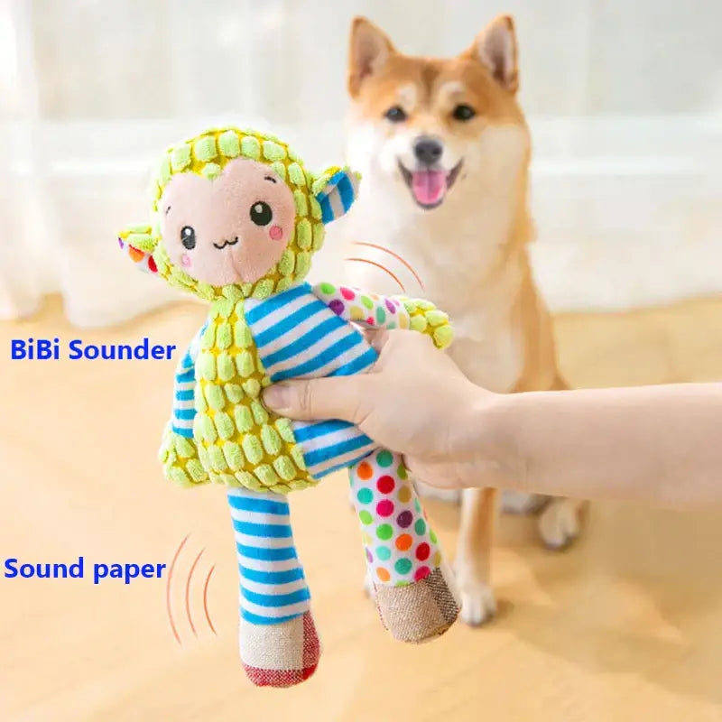 Jouet chien interactif peluche – amusant & résistant