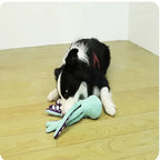 Jouet chien peluche pieuvre 