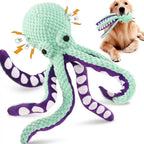 Jouet chien peluche pieuvre 