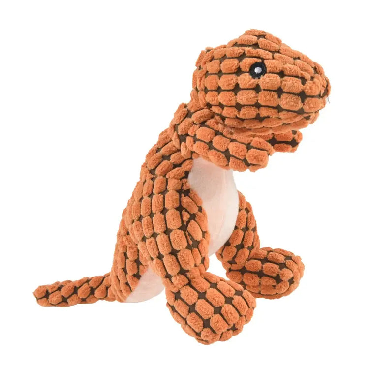 Jouet Dinosaure pour Chien - Orange