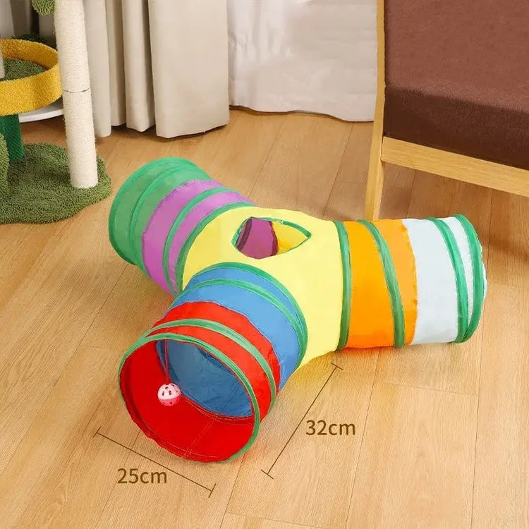 Jouet interactif amusant pour l’entraînement des chatons - Rainbow