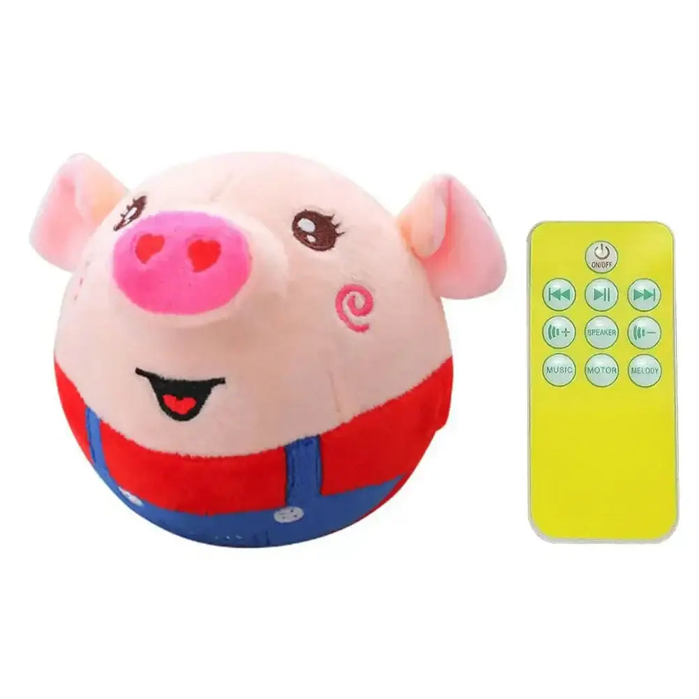 Jouet Interactif Chien Électrique - Smiling Red Pig