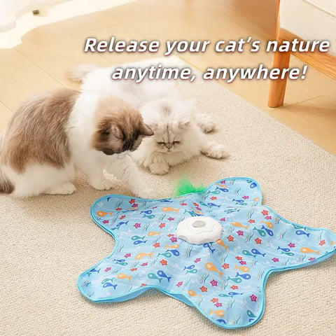 Jouet interactif pour chat avec souris