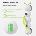 Jouet interactif pour chat Chenille - WHITE