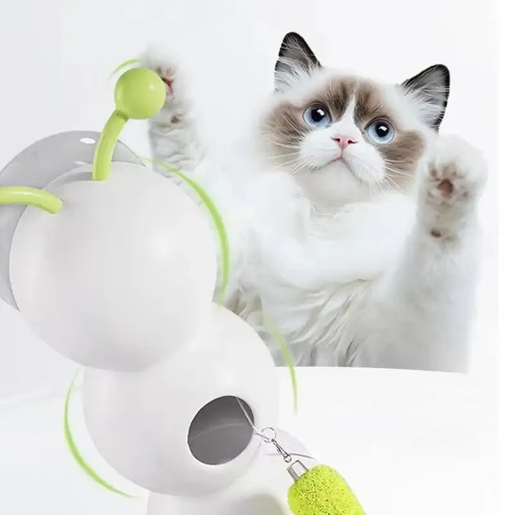 Jouet interactif pour chat Chenille - WHITE