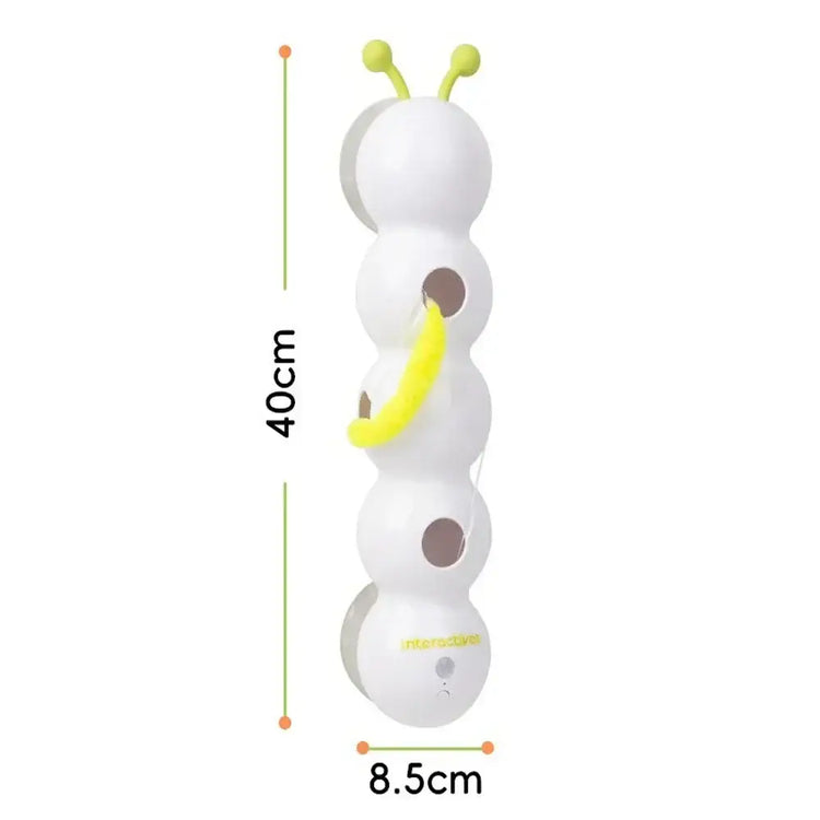 Jouet interactif pour chat Chenille - WHITE