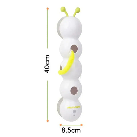 Jouet interactif pour chat Chenille - WHITE