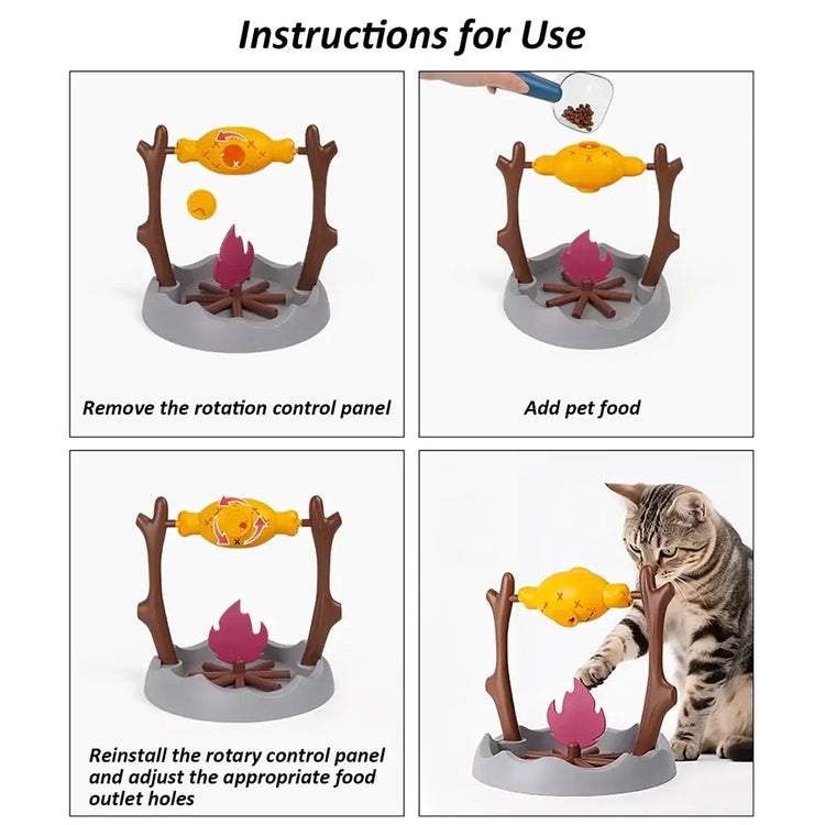 Jouet interactif pour chat - Multicolor