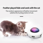 Jouet plateau tournant pour chat - WHITE