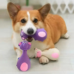 Jouet pour chien en caoutchouc qui couine