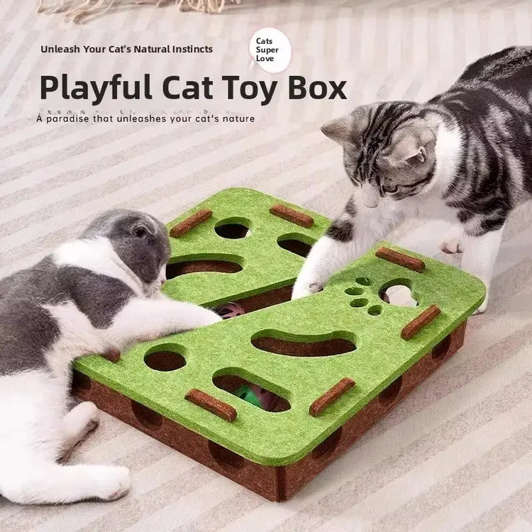 Jouet puzzle pour chat