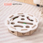 Jouet puzzle pour chat - Camel white-round