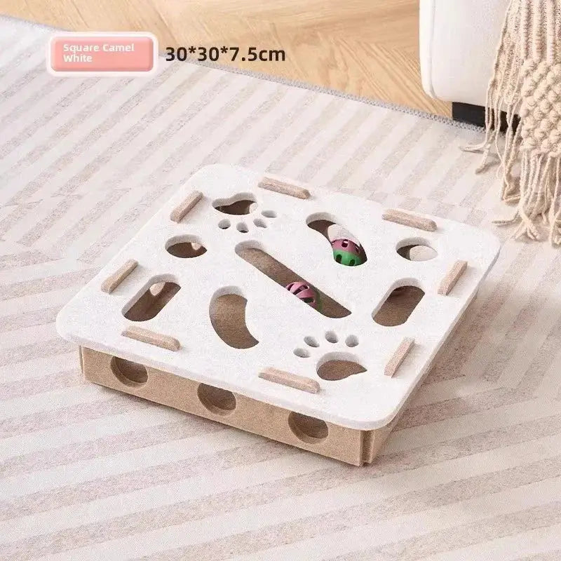 Jouet puzzle pour chat - Camel white-square