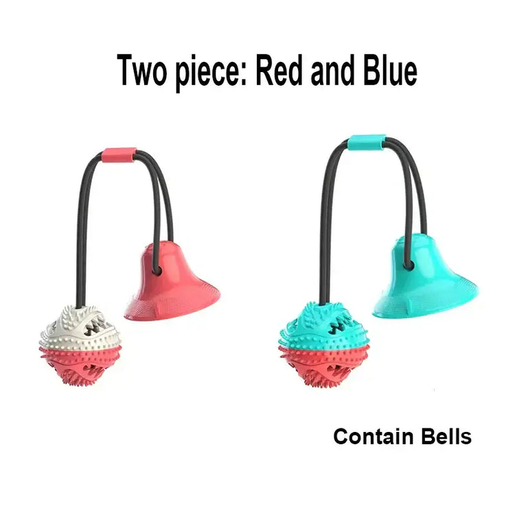 Jouets à balles pour gros chiens - BLUE and RED